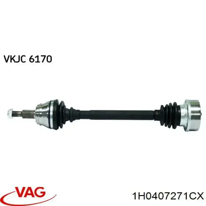 Привод передний левый VAG 1H0407271CX цена, от 75.69 USD