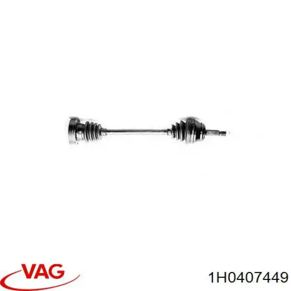 Купить 1H0407449 VAG Привод в сборе левый