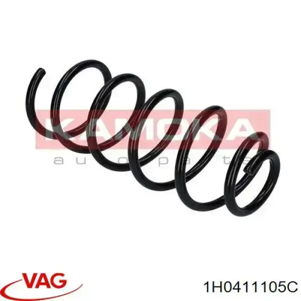 Купить 1H0411105C VAG Винтовая пружина подвеска