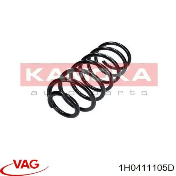 Купить 1H0411105D VAG Винтовая пружина подвеска