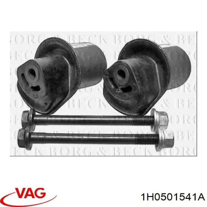 Сайлентблок подрамника задний VAG 1H0501541A
