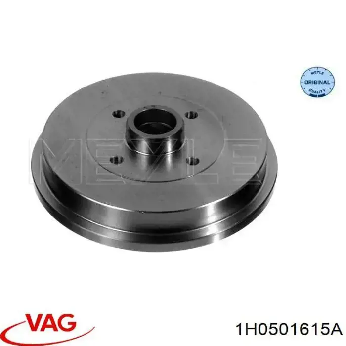 Барабан тормозной задний VAG 1H0501615A цена, от 30.89 USD
