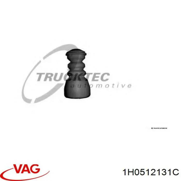 Отбойник амортизатора заднего 1H0512131C VAG