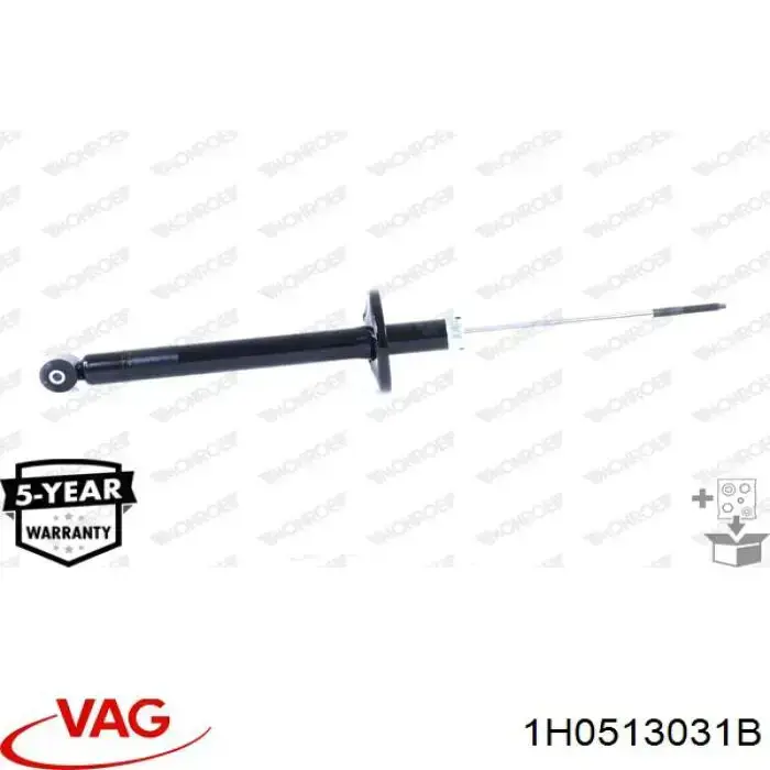 Задний амортизатор VAG 1H0513031B