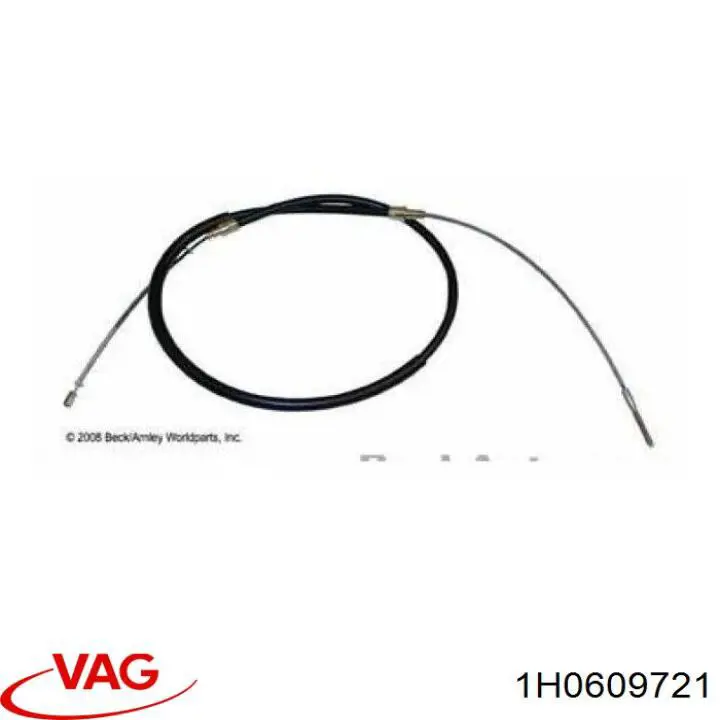 Задний трос ручника VAG 1H0609721 цена, от 5.65 USD