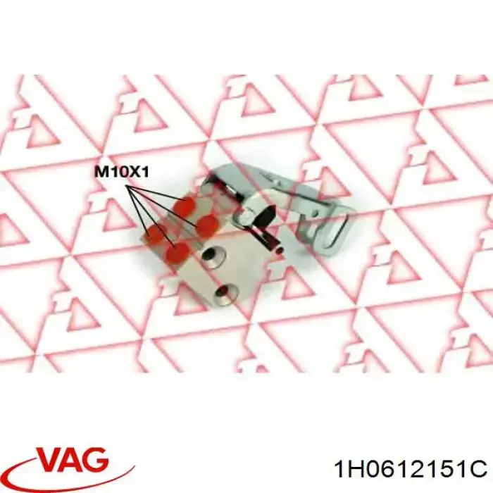 1H0612151C VAG Регулятор тормозного момента гидравлических систем