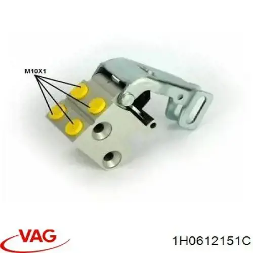 Купить 1H0612151C VAG Регулятор давления тормозов