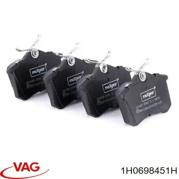 Колодки дисковые  VAG 1H0698451H цена, от 13.19 USD
