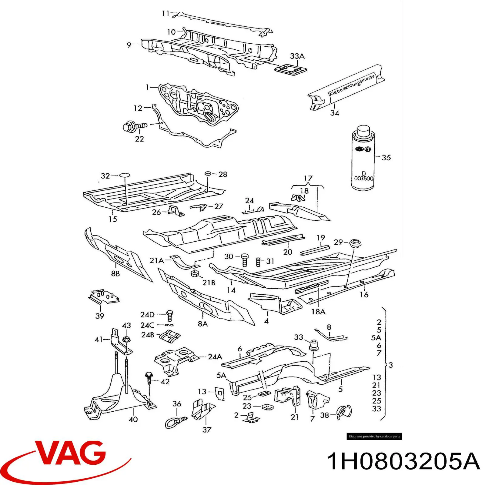 1H0803205A VAG 