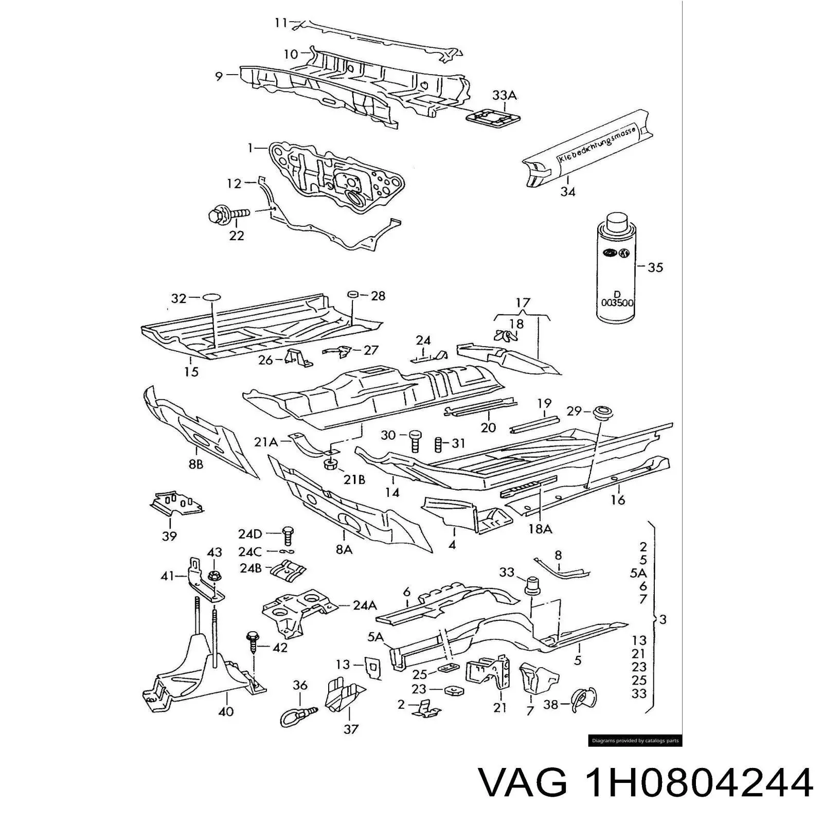  1H0804244 VAG