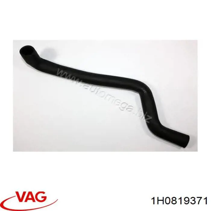 1H0819371 VAG шланг радиатора отопителя (печки, подача)
