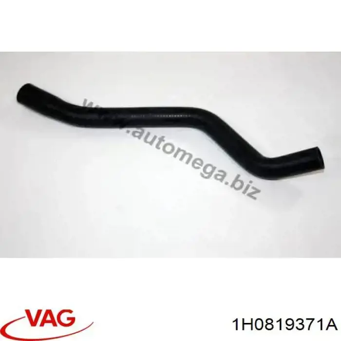 Купить 1H0819371A VAG Патрубок на печку