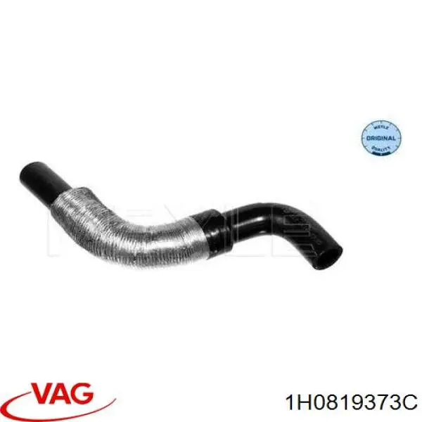 Шланг радиатора печки обратка VAG 1H0819373C цена, от 7.35 USD