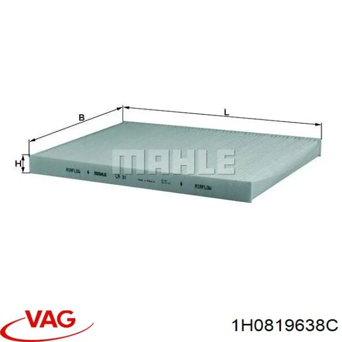 1H0819638C VAG 