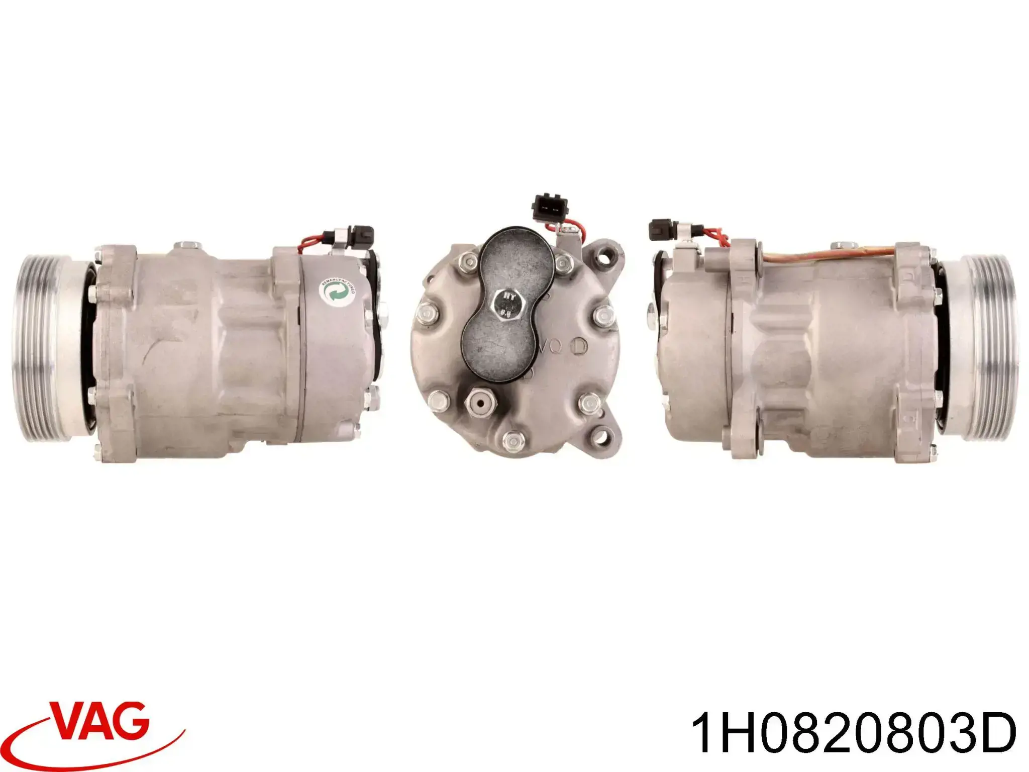 Компрессор системы кондиционирования VAG 1H0820803D цена, от 125.42 USD