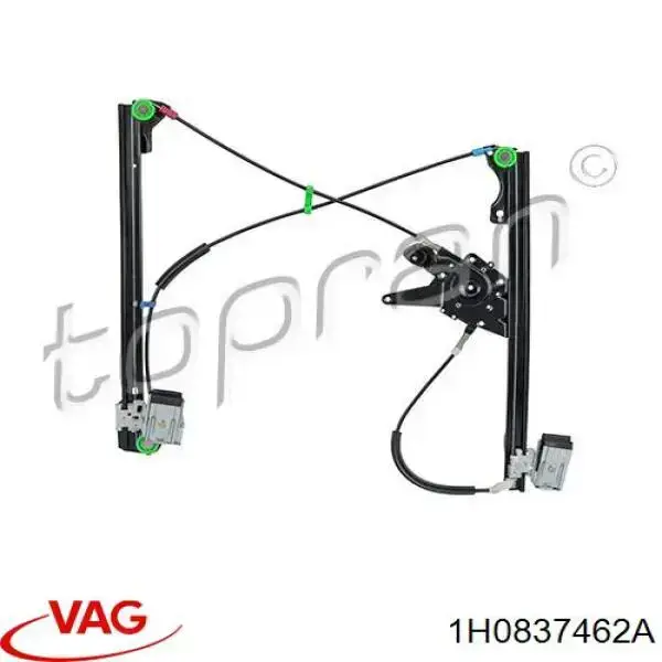 Стеклоподъемник передней правой двери VAG 1H0837462A цена, от 29.15 USD
