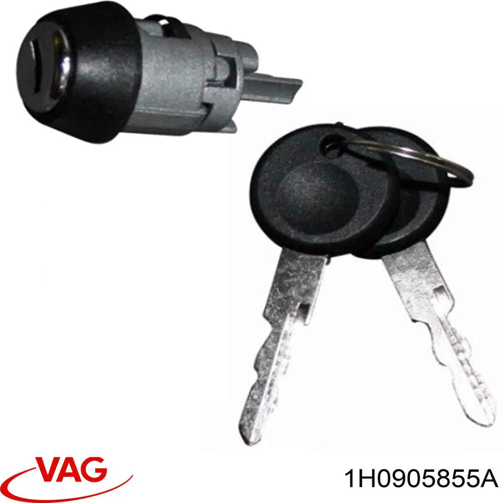 Купить 1H0905855A VAG Личинка замка зажигания