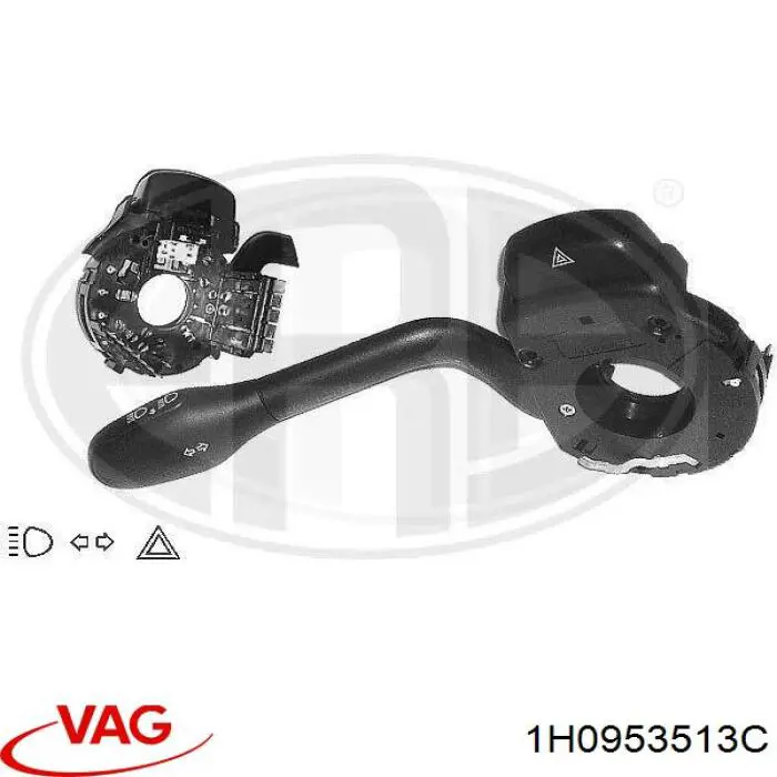 Переключатель подрулевой, левый VAG 1H0953513C цена, от 16.33 USD