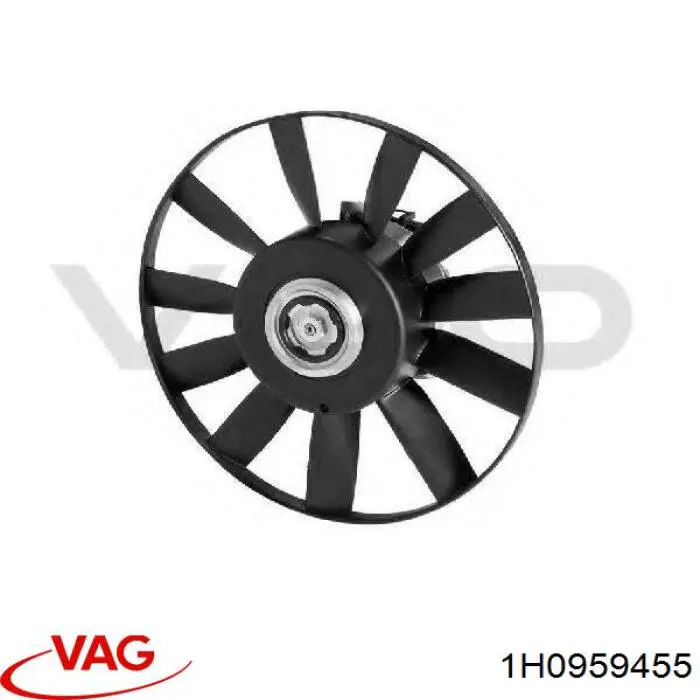Электровентилятор охлаждения в сборе VAG 1H0959455 цена, от 36.68 USD