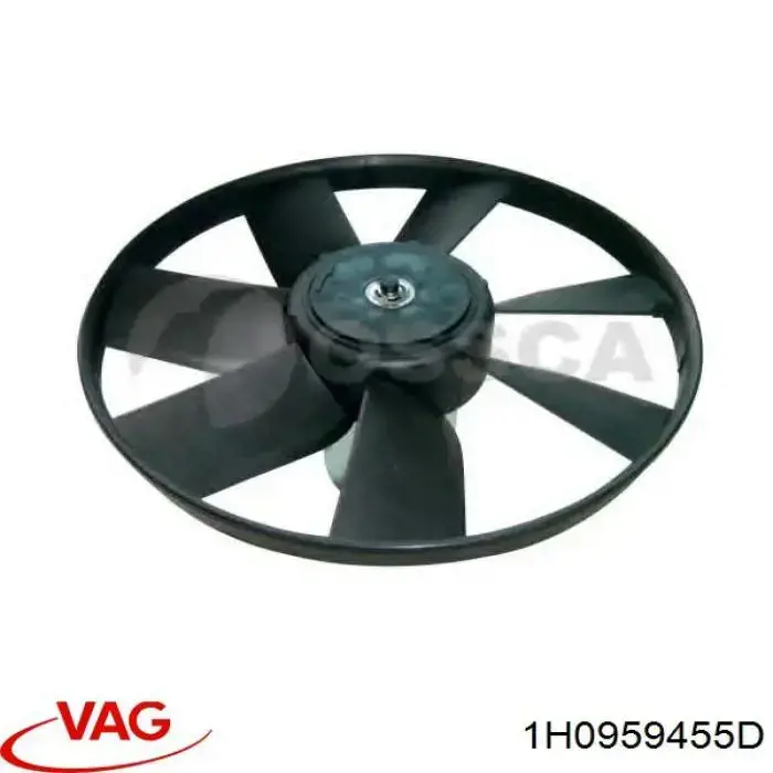 Вентилятор/крыльчатка радиатора охлаждения VAG 1H0959455D цена, от 45.57 USD