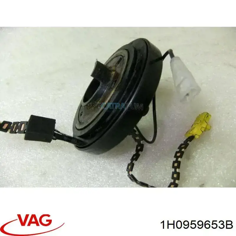 1H0959653B VAG кольцо airbag контактное, шлейф руля