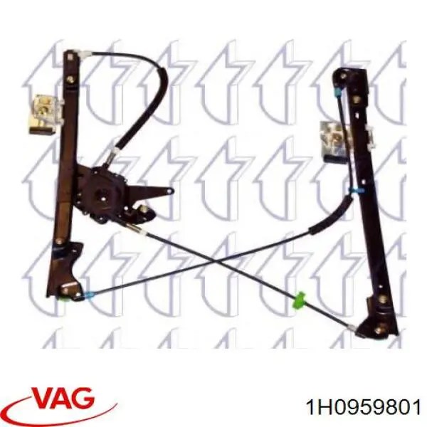 Механизм стеклоподъемника двери передней левой 1H0959801 VAG