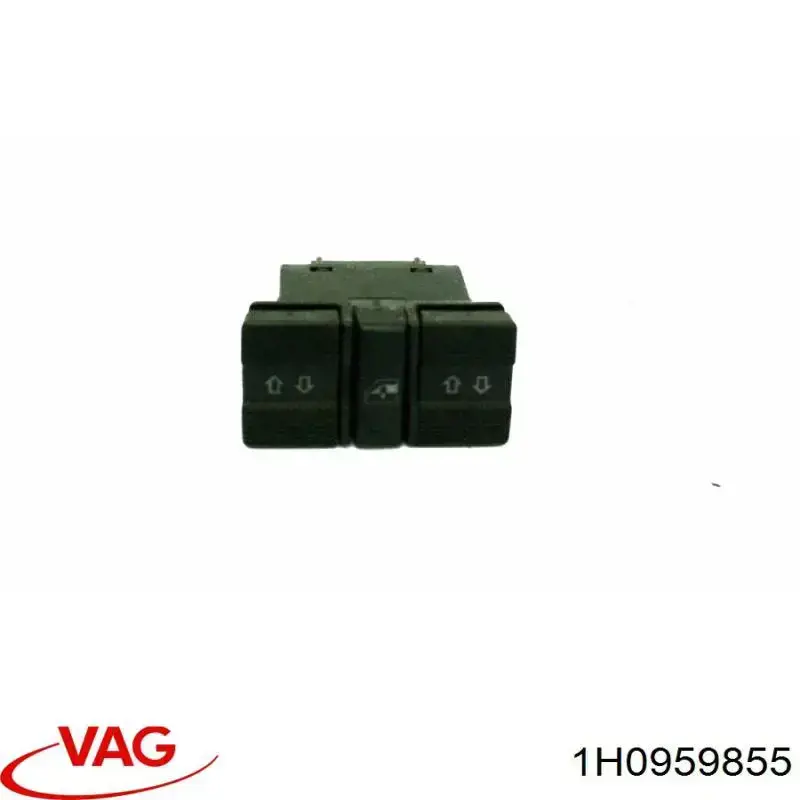 Кнопочный блок управления стеклоподъемником передний левый VAG 1H095985501C цена, от 7.06 USD