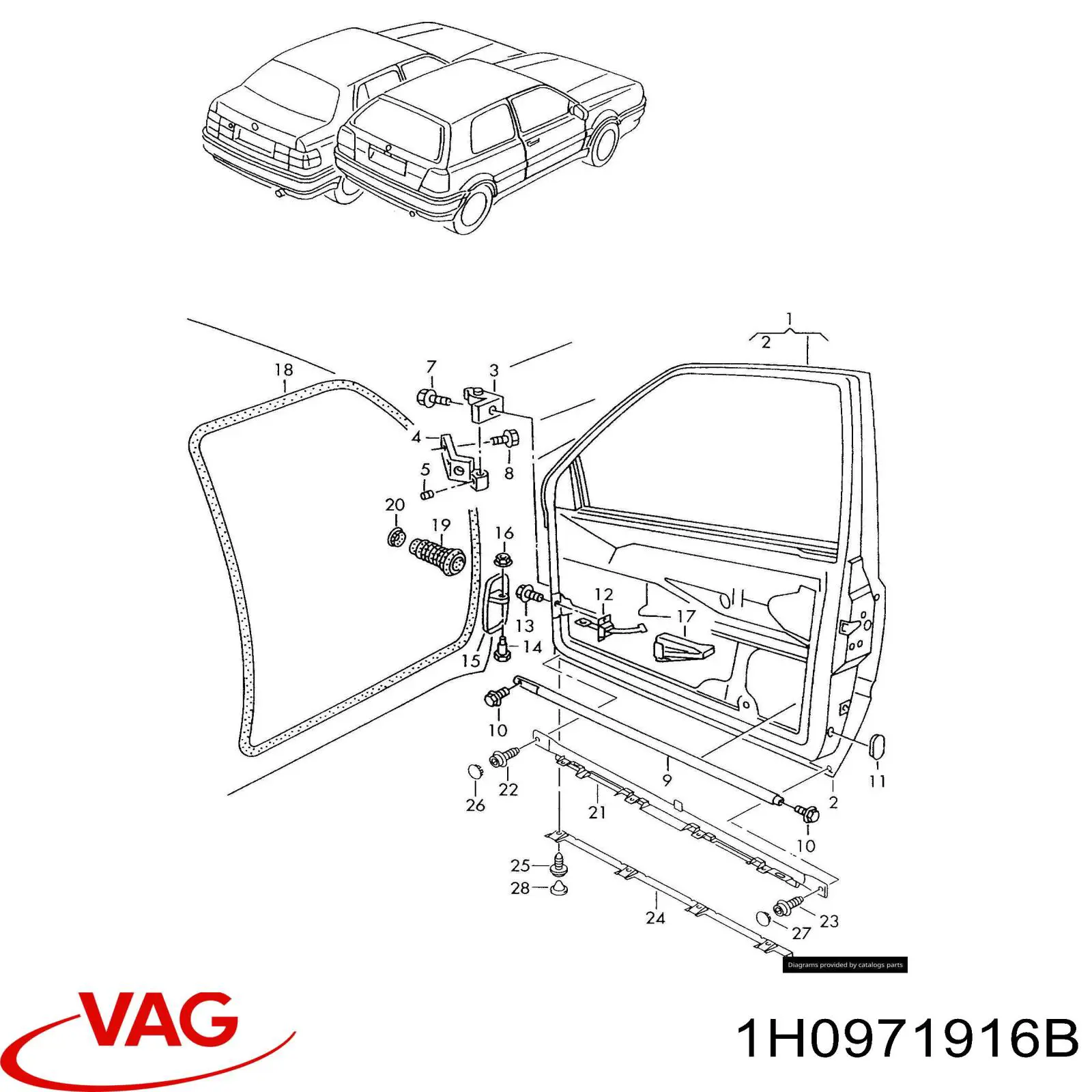  VAG 1H0971916B цена, от 22.60 USD