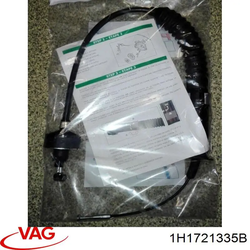 Тросик сцепления VAG 1H1721335B