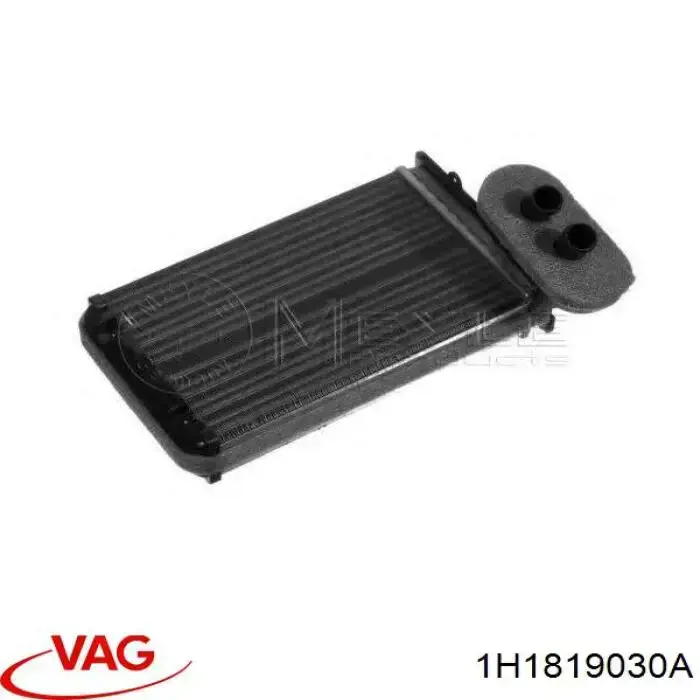 Радиатор печки (отопителя) VAG 1H1819030A цена, от 16.95 USD