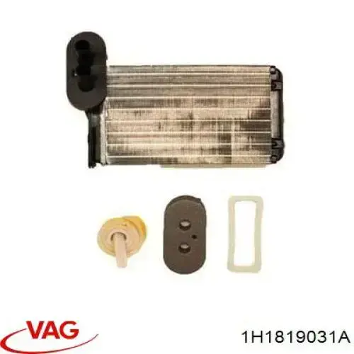 Купить 1H1819031A VAG Радиатор печки