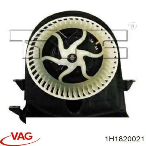 1H1820021 VAG Электромотор печки