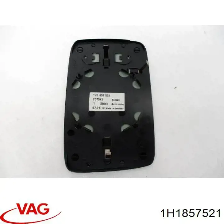Купить 1H1857521 VAG Стекло зеркала заднего вида, левого