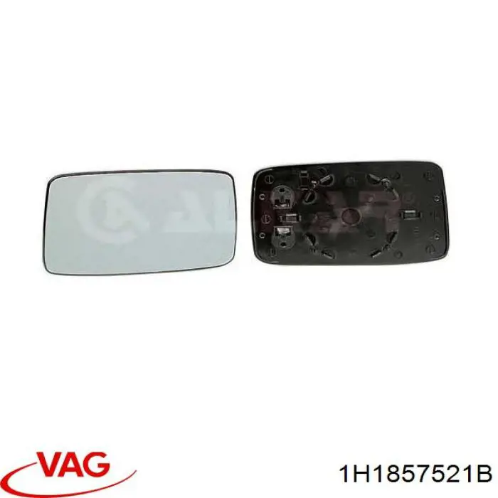 Стекло левого зеркала заднего вида 4010G04 Abakus