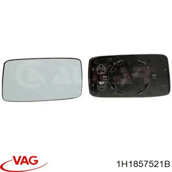 Зеркальный элемент водительского зеркала Abakus 4010G04 цена, от 7.01 USD