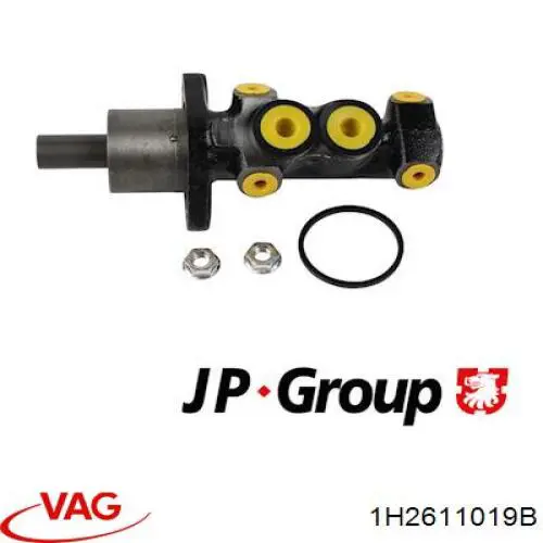 Цилиндр главный тормоза (гидротормозов) VAG 1H2611019B цена, от 29.86 USD