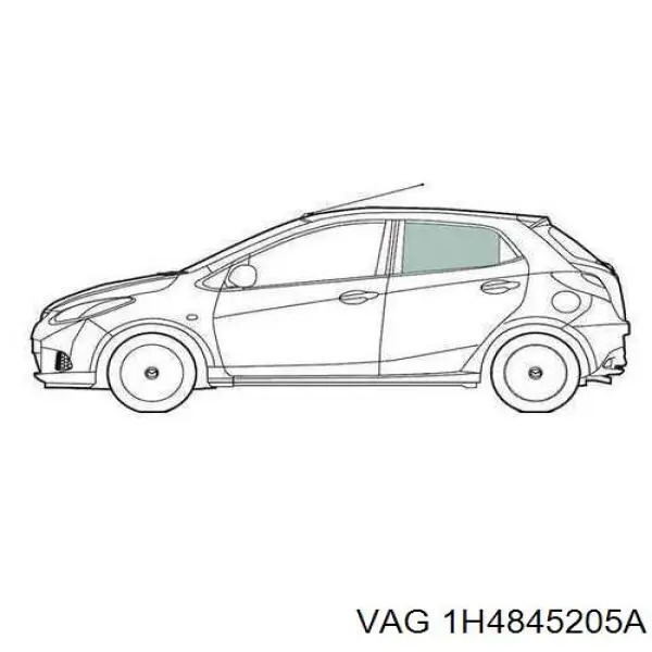 Стекло задней двери, левой XYG 8541LGNH5RD цена, от 11.42 USD