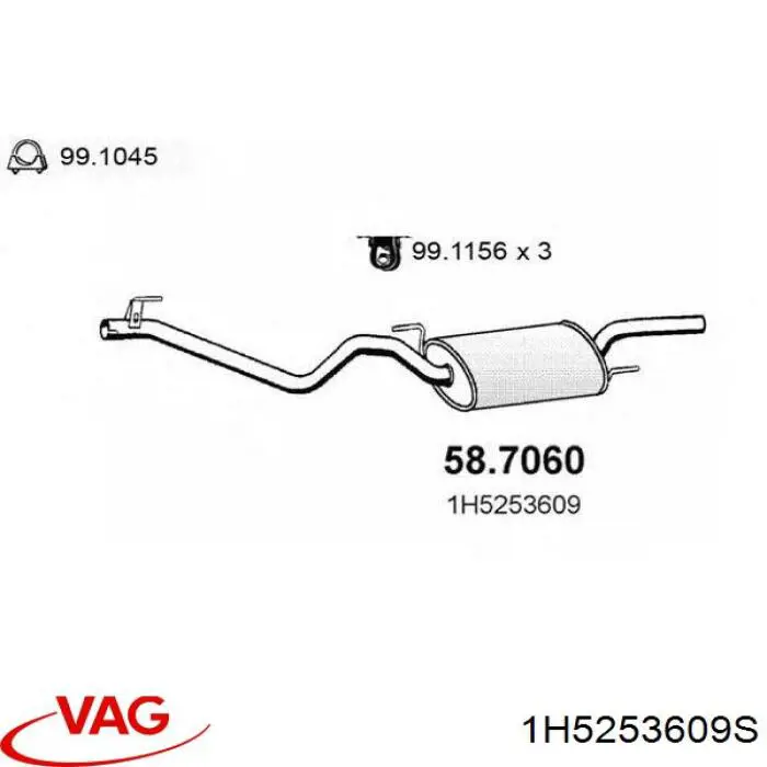  1H5253609S VAG