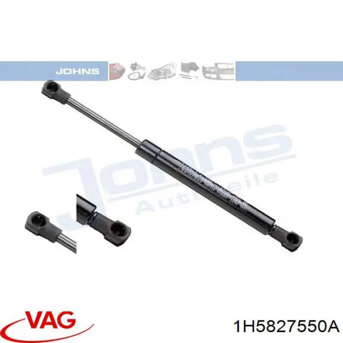 Амортизатор задней двери VAG 1H5827550A цена, от 9.59 USD
