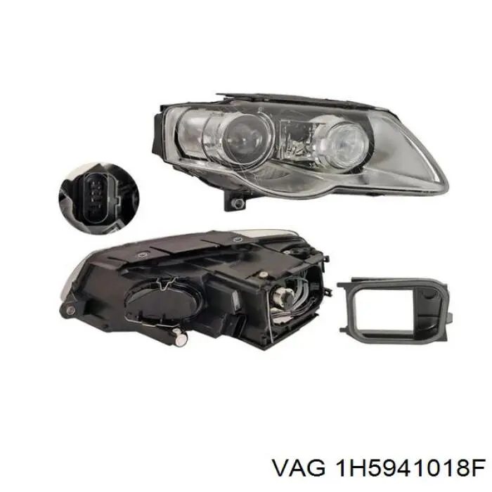 Купить 1H5941018F VAG Фара основная правая