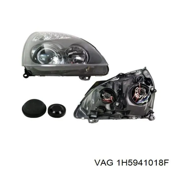 Правая фара 1H5941018F VAG