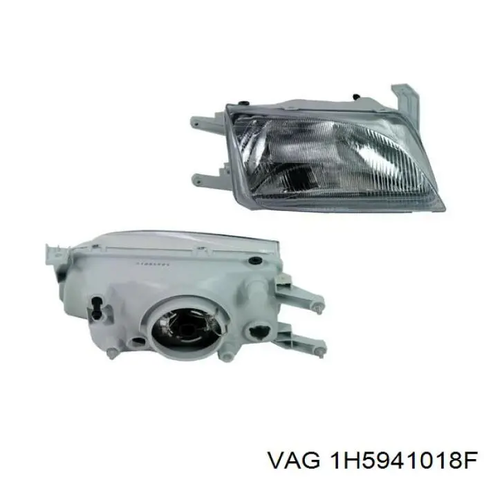 Правая блок фара VAG 1H5941018F цена, от 42.40 USD