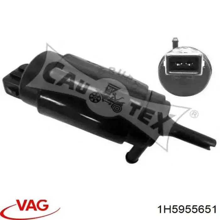 Купить 1H5955651 VAG Моторчик омывателя переднего стекла