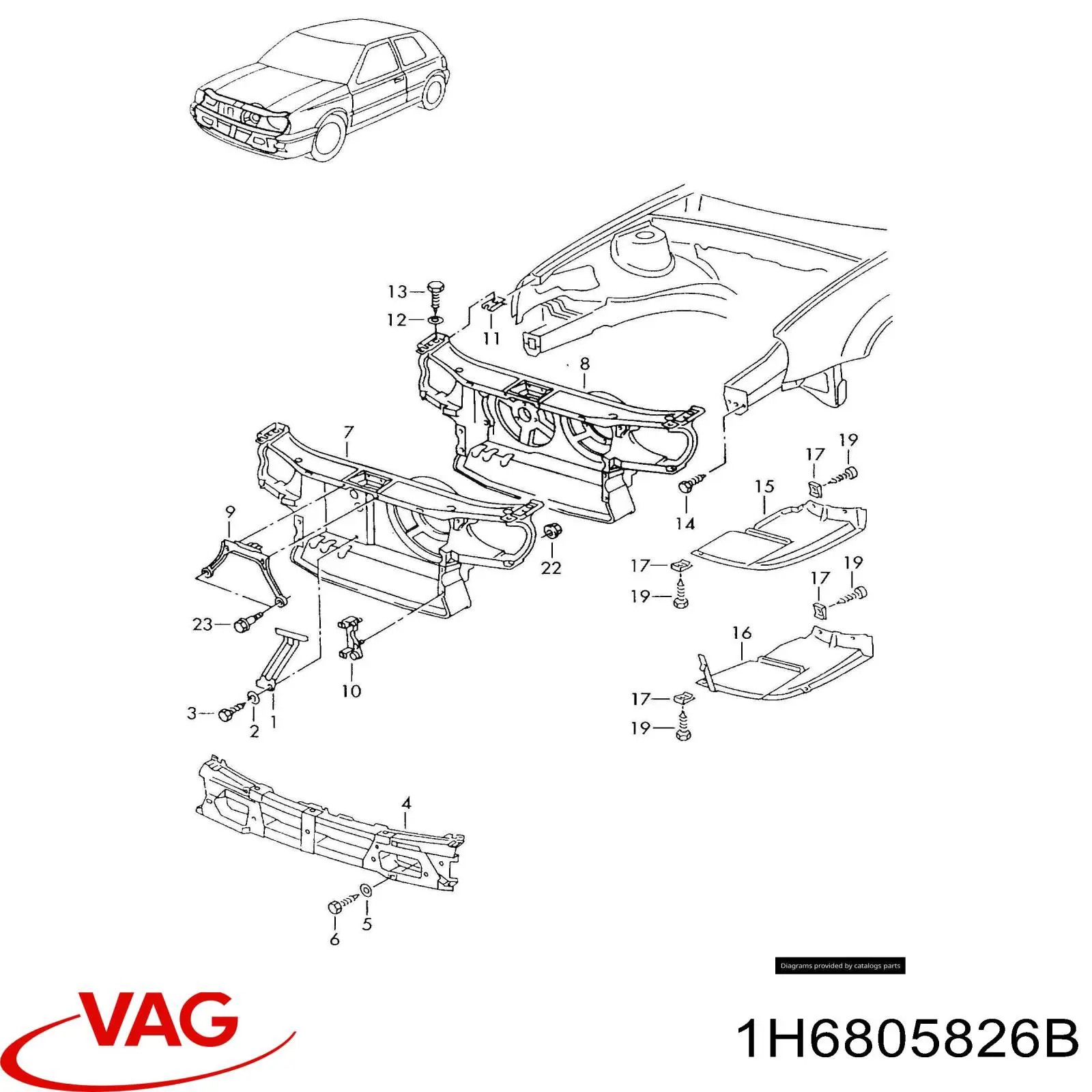  Подкрылок крыла переднего правый передний Volkswagen Golf 3