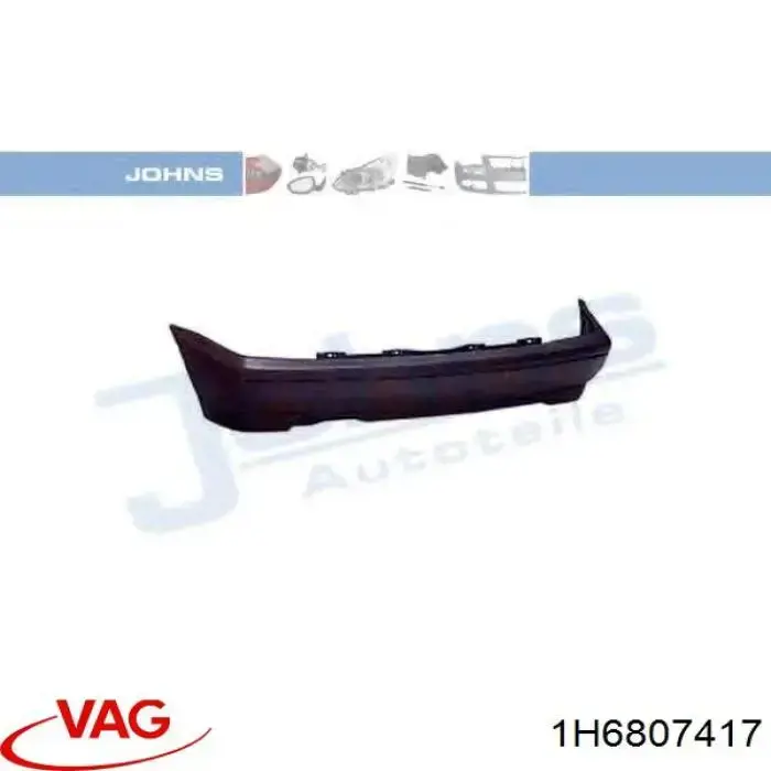 Купить 1H6807417 VAG Задний бампер