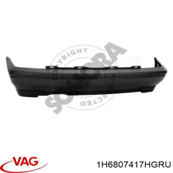 Купить 1H6807417HGRU VAG Задний бампер