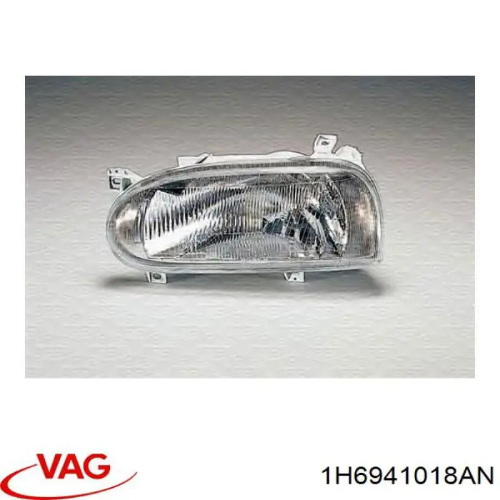 Правая блок фара VAG 1H6941018AN цена, от 29.57 USD