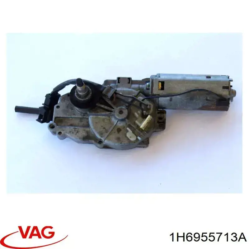 1H6955713A VAG мотор стеклоочистителя заднего стекла