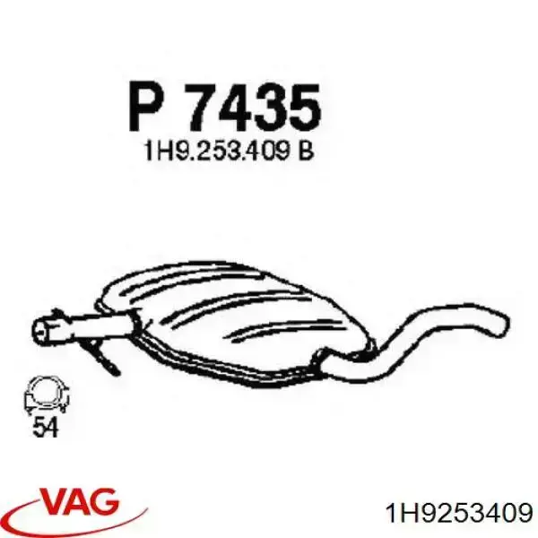  1H9253409 VAG