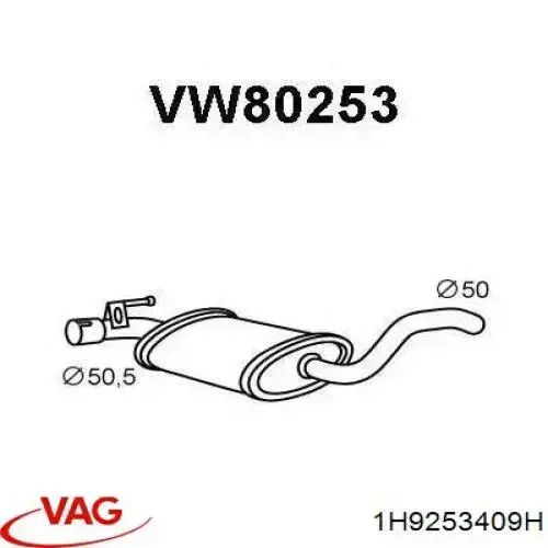  1H9253409H VAG